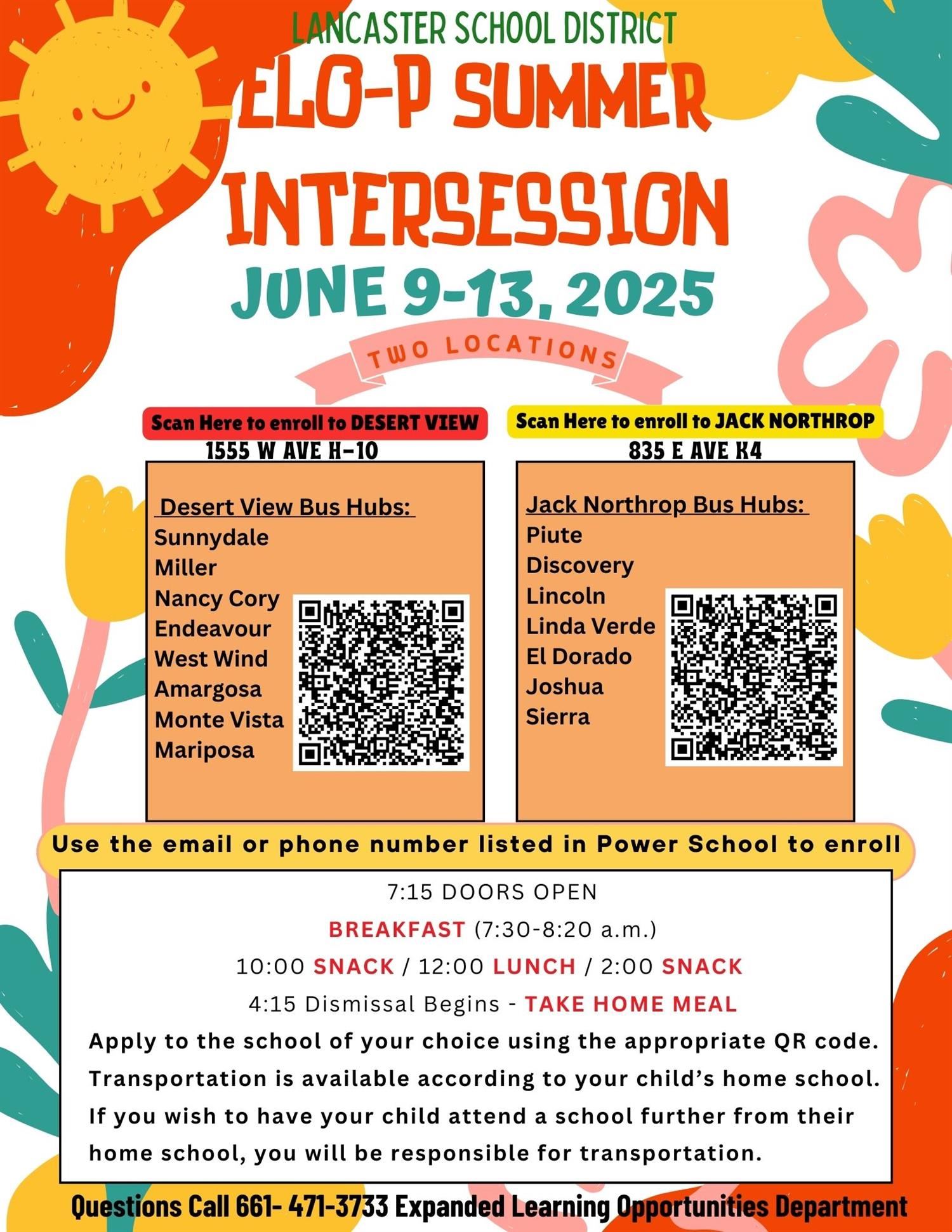 Summer Intersession 2025